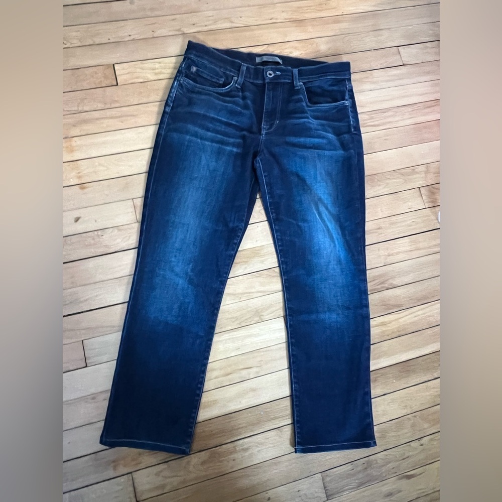 Joe's Jeans The Brixton Straight + Narrow dark wash blue jeans